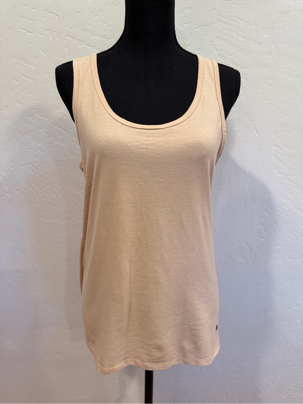 Lucky Brand Scoop Neck Tank Top - Beige